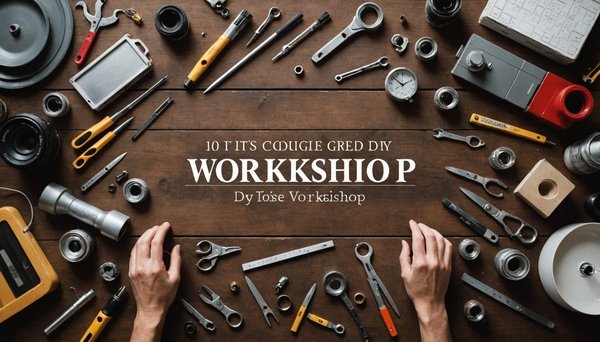 10 astuces incontournables pour créer un atelier de bricolage optimisé
